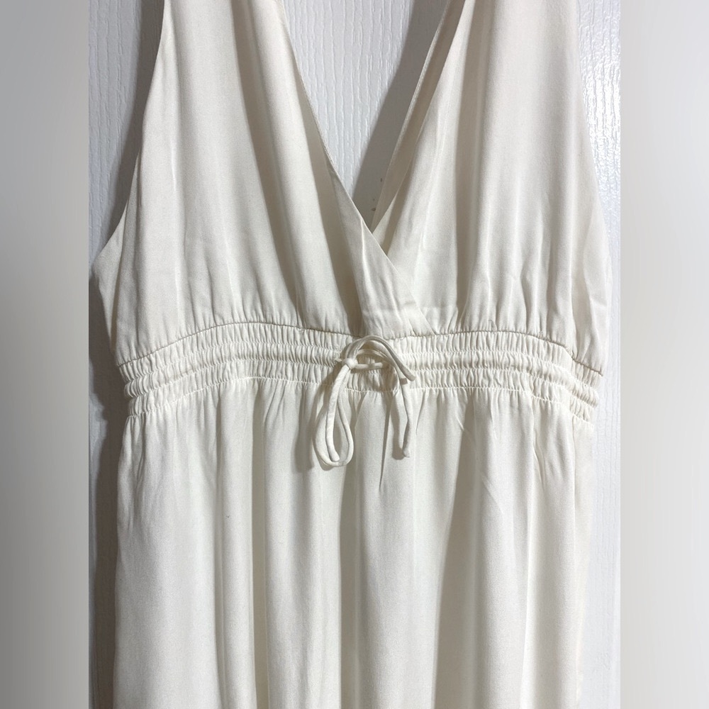 NWT LSPACE Emma Maxi Boho Lightweight Slit Summer Beach Coverup Dress Size Large - Picture 6 of 16